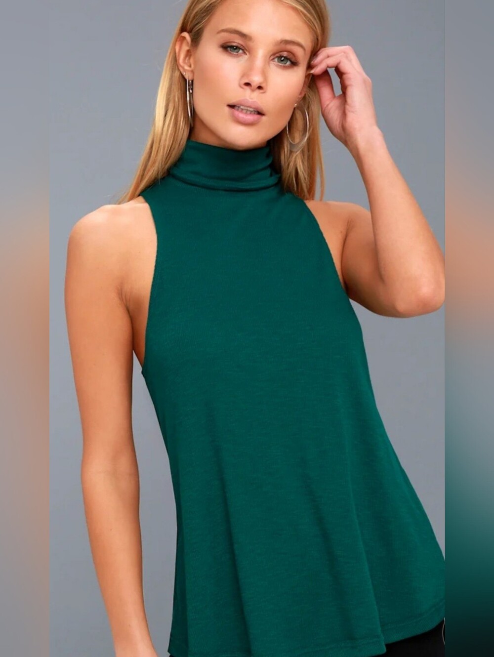 Free People Topanga Sleeveless Turtleneck